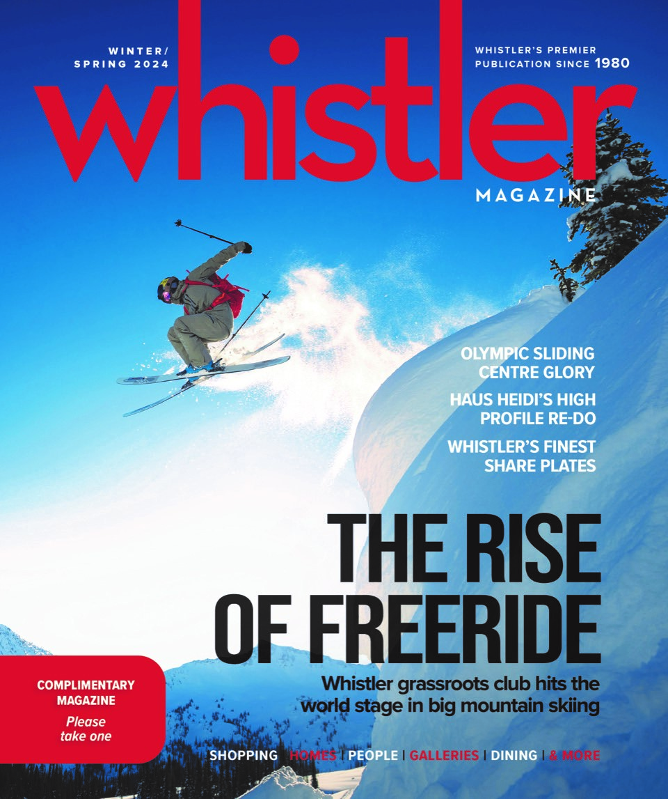 Whistler Magazine Winter 2024 cover