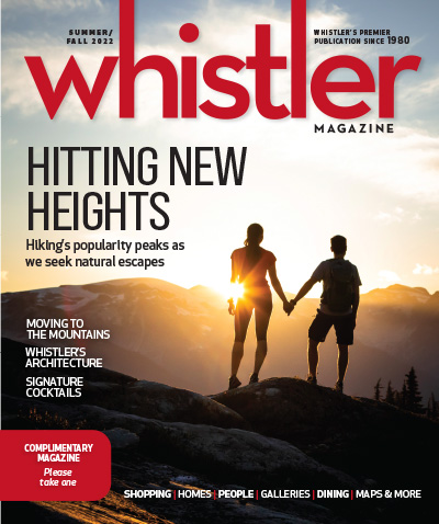 Whistler Magazine Summer 2022 cover